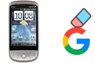 Come eliminare l'account Google su HTC Hero CDMA