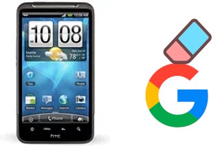 Come eliminare l'account Google su HTC Inspire 4G