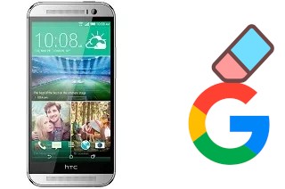 Come eliminare l'account Google su HTC One (M8)