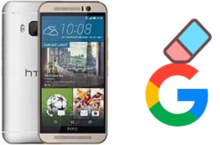 Come eliminare l'account Google su HTC One M9