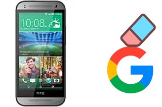 Come eliminare l'account Google su HTC One mini 2