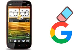 Come eliminare l'account Google su HTC One ST