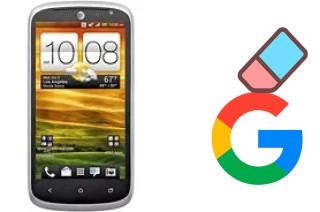 Come eliminare l'account Google su HTC One VX