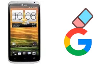 Come eliminare l'account Google su HTC One X AT&T