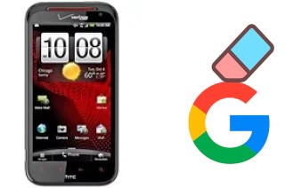 Come eliminare l'account Google su HTC Rezound