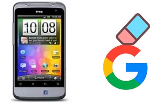 Come eliminare l'account Google su HTC Salsa