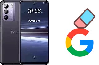 Come eliminare l'account Google su HTC U23