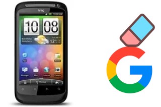 Come eliminare l'account Google su HTC Desire S