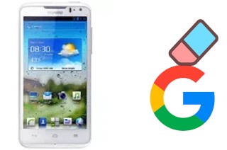 Come eliminare l'account Google su Huawei Ascend D quad XL