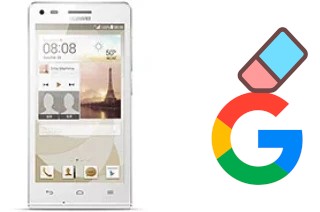 Come eliminare l'account Google su Huawei Ascend G6 4G