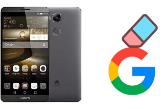 Come eliminare l'account Google su Huawei Ascend Mate7 Monarch