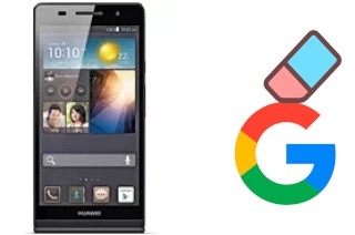 Come eliminare l'account Google su Huawei Ascend P6