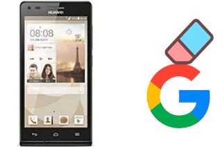 Come eliminare l'account Google su Huawei Ascend P7 mini