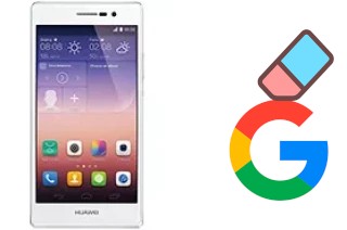 Come eliminare l'account Google su Huawei Ascend P7