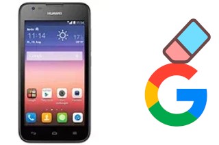 Come eliminare l'account Google su Huawei Ascend Y550