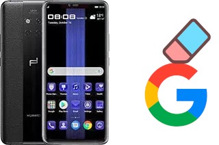 Come eliminare l'account Google su Huawei Mate 20 RS Porsche Design