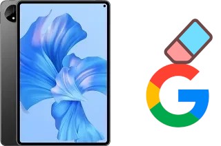 Come eliminare l'account Google su Huawei MatePad Pro 11 (2022)