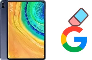 Come eliminare l'account Google su Huawei MatePad Pro