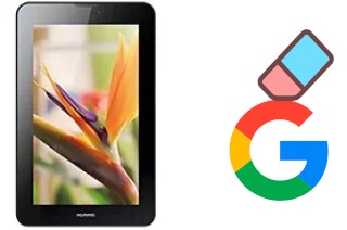 Come eliminare l'account Google su Huawei MediaPad 7 Vogue