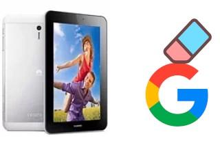 Come eliminare l'account Google su Huawei MediaPad 7 Youth