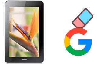 Come eliminare l'account Google su Huawei MediaPad 7 Youth2