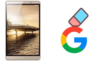 Come eliminare l'account Google su Huawei MediaPad M2 8.0