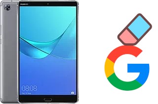 Come eliminare l'account Google su Huawei MediaPad M5 8