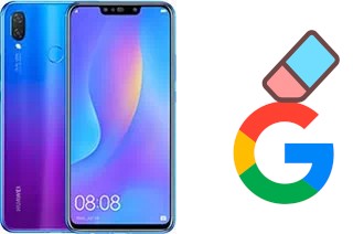 Come eliminare l'account Google su Huawei nova 3i