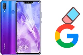 Come eliminare l'account Google su Huawei nova 3