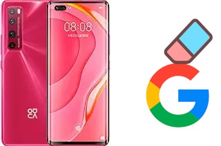 Come eliminare l'account Google su Huawei nova 7 Pro 5G