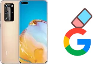 Come eliminare l'account Google su Huawei P40 Pro