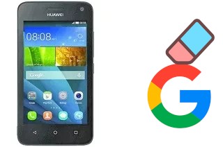 Come eliminare l'account Google su Huawei Y360