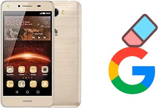 Come eliminare l'account Google su Huawei Y5II