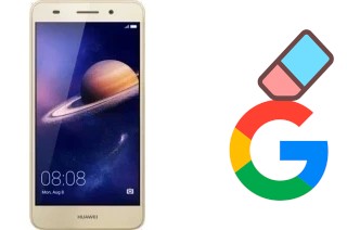 Come eliminare l'account Google su Huawei Y6 II