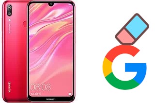 Come eliminare l'account Google su Huawei Y7 (2019)