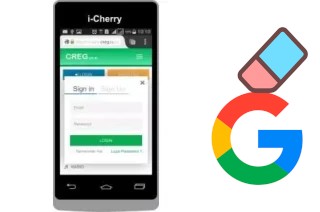 Come eliminare l'account Google su i-Cherry C115