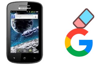 Come eliminare l'account Google su Icemobile Apollo Touch 3G