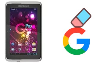 Come eliminare l'account Google su Icemobile G7 Pro