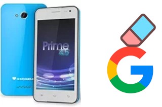 Come eliminare l'account Google su Icemobile Prime 4.5