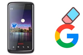 Come eliminare l'account Google su Icemobile Shine