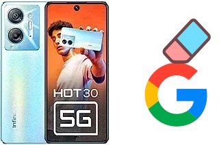 Come eliminare l'account Google su Infinix Hot 30 5G