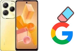 Come eliminare l'account Google su Infinix Hot 40 Pro