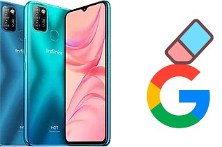 Come eliminare l'account Google su Infinix Hot 10 Lite