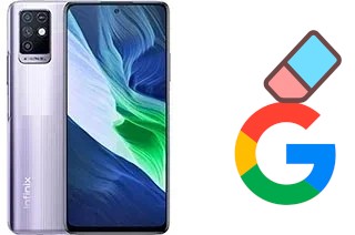 Come eliminare l'account Google su Infinix Note 10