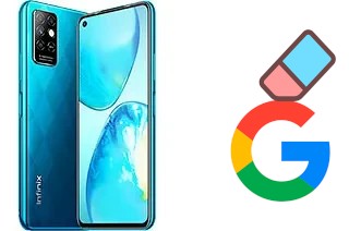 Come eliminare l'account Google su Infinix Note 8i