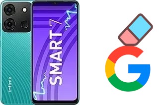 Come eliminare l'account Google su Infinix Smart 7 (India)