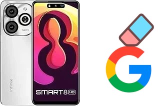 Come eliminare l'account Google su Infinix Smart 8 HD