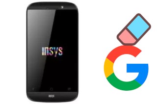 Come eliminare l'account Google su Insys INSYS C3-S350