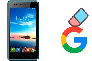 Come eliminare l'account Google su Intex Aqua 4.5E