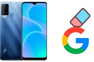 Come eliminare l'account Google su itel P37 Pro